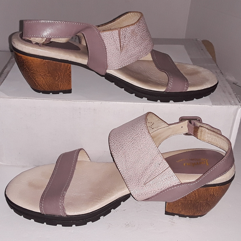 Jambu Sunstone Leather Heeled Sandals - 11 M - EUC - Picture 2 of 12